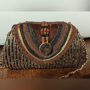 Mary Frances Bead Embellished Bag